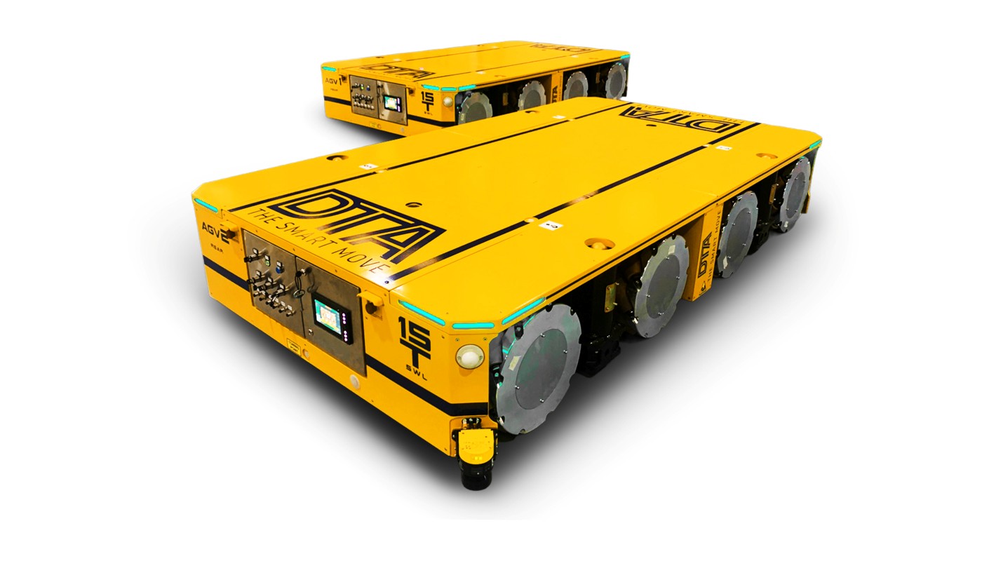 DTA samojezdne inteligentne transportery